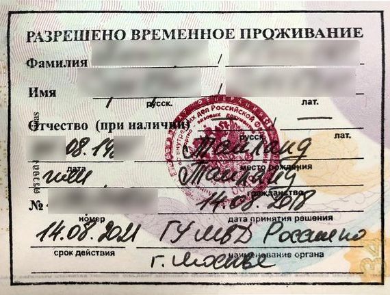 прописка в Лосино